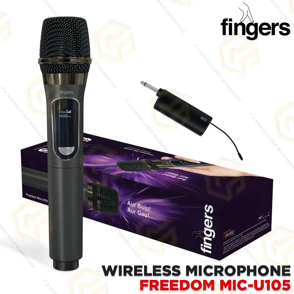 FINGERS WIRELESS MIC FREEDOM MIC-U105