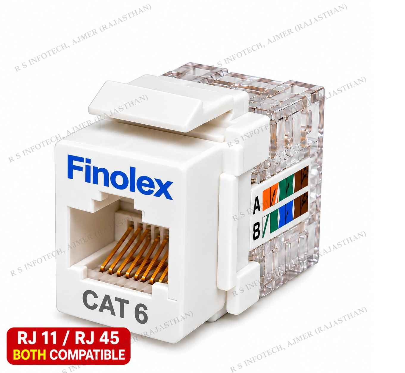 FINOLEX RJ45 | RJ11 KEYSTONE