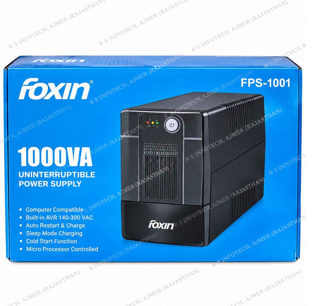 FOXIN FPS-1001 1000VA / 600W UPS | FOXUPS0018