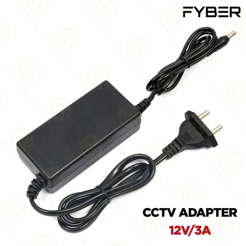FYBER 12V | 3AMP ADAPTER (2YEAR)