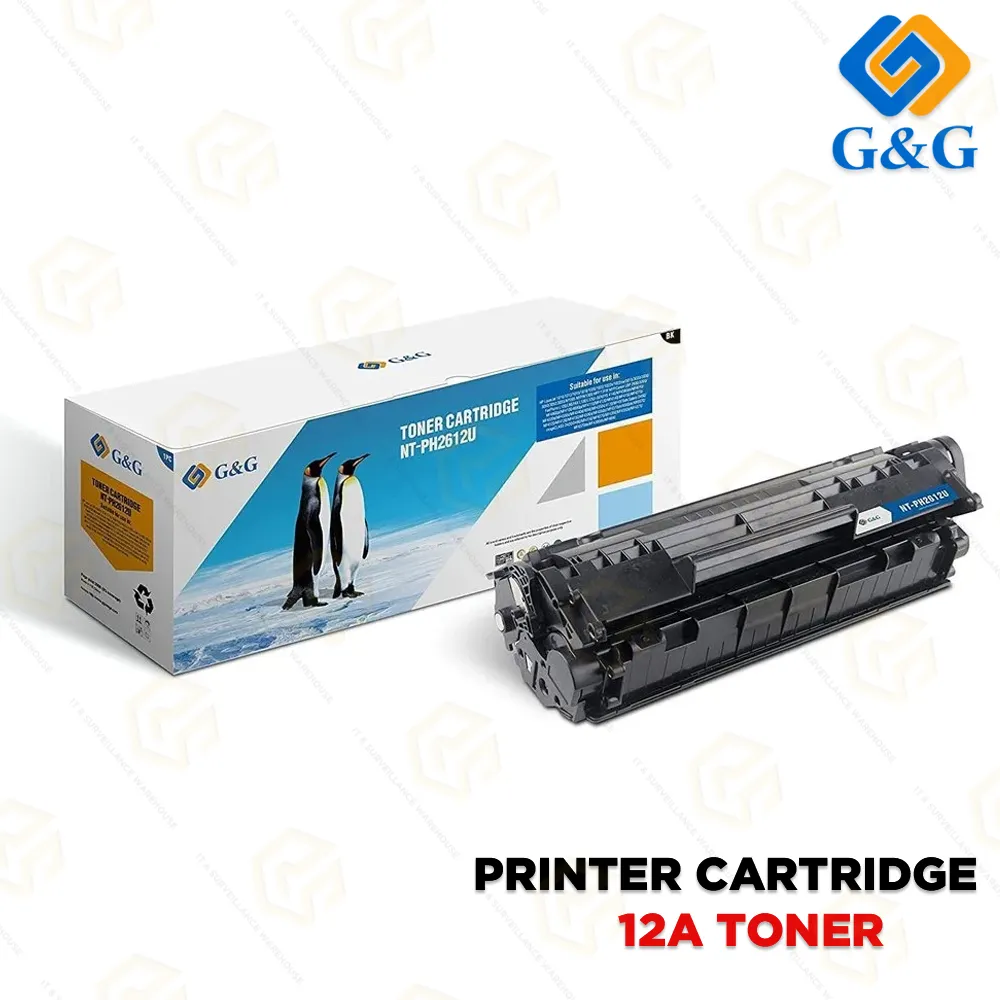 G&G TONER CART. HP 12A (303|12A|2612A|M1005 1010|1020|2900B)