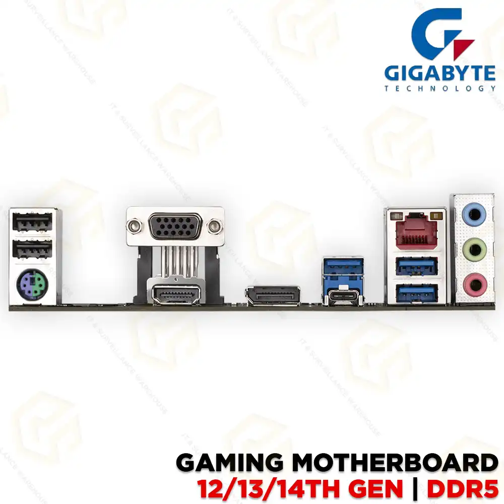 GIGABYTE B760M GAMING AC (WIFI+BLUETOOTH) DDR5 MOTHERBOARD (3YEAR)