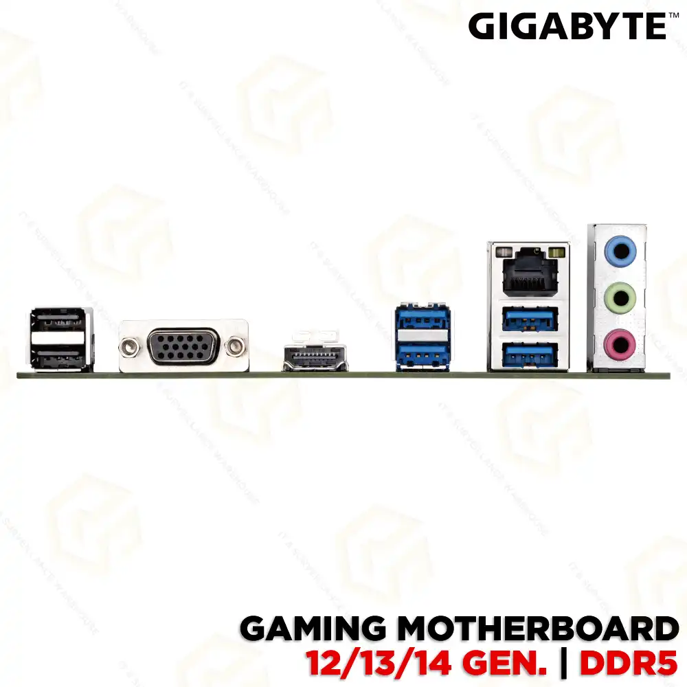 GIGABYTE B760M H DDR5 GAMING MOTHERBOARD 12TH/ 13TH/ 14TH GEN | LGA1700 SOCKET