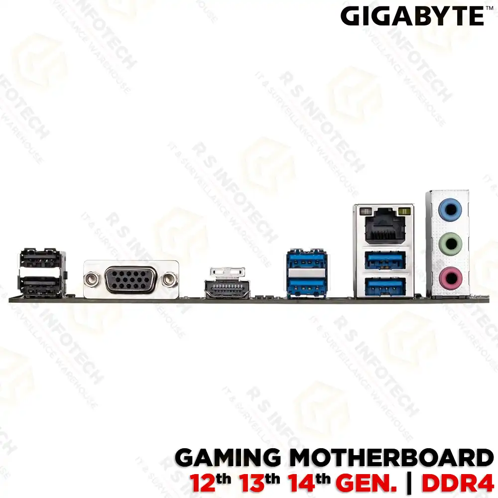 GIGABYTE B760M H DDR4 GAMING MOTHERBOARD 12TH/ 13TH/ 14TH GEN | LGA1700 SOCKET