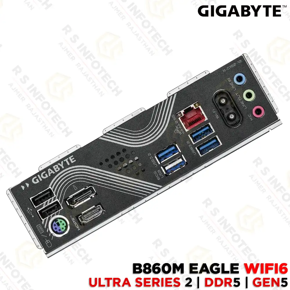 GIGABYTE B860M EAGLE WIFI6 | LGA1851 INTEL ULTRA SERIES 2 | DDR5 MOTHERBOARD | WIFI6