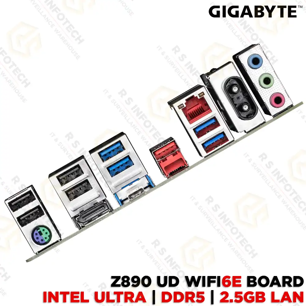 GIGABYTE Z890 UD WIFI6E ULTRA SERIES SUPPORT ONLY DDR5 MOTHERBOARD