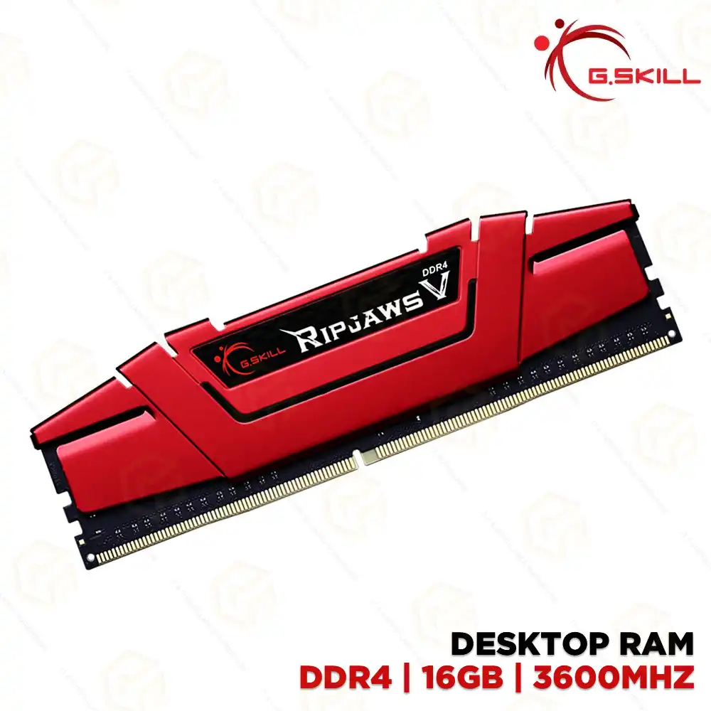 G SKILL RIPJAWS V DDR4 16GB 3600MHZ DESKTOP RAM (3YEAR)