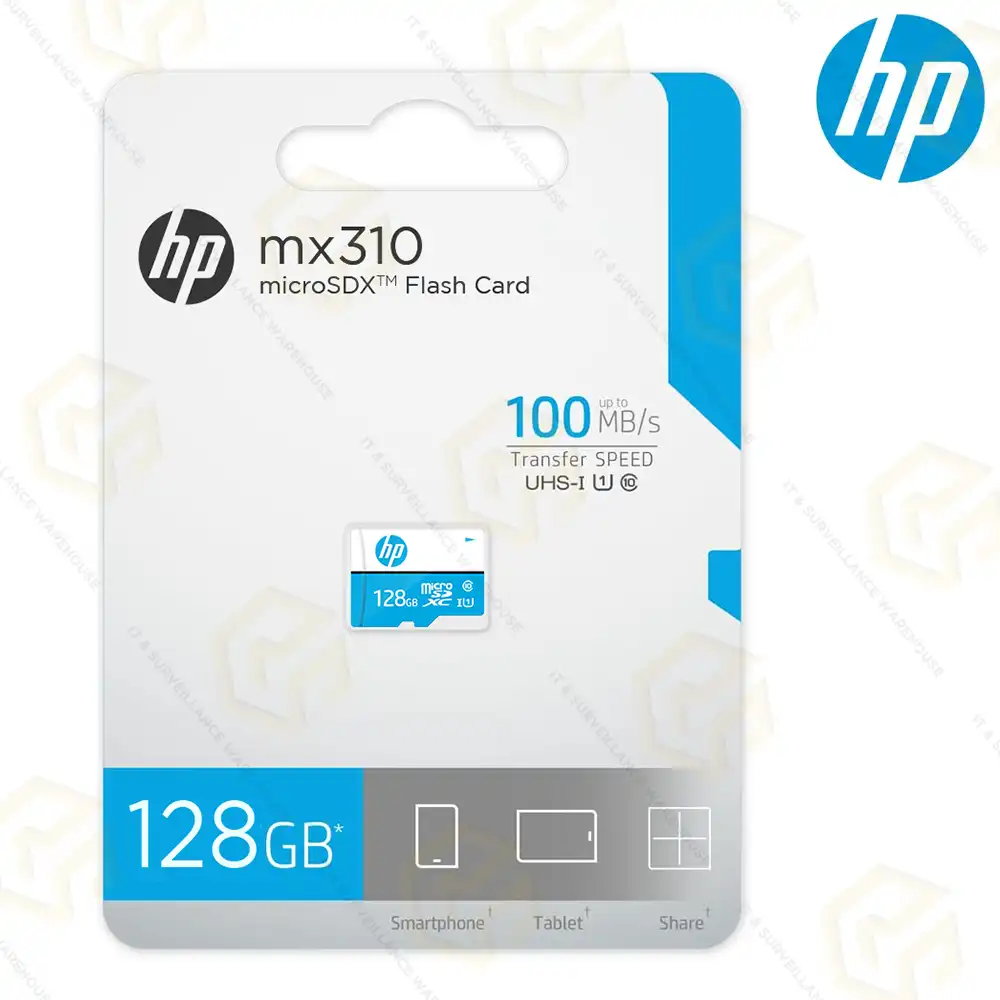 HP 128GB MEMORY CARD CLASS 10 100MB/s** (U1)