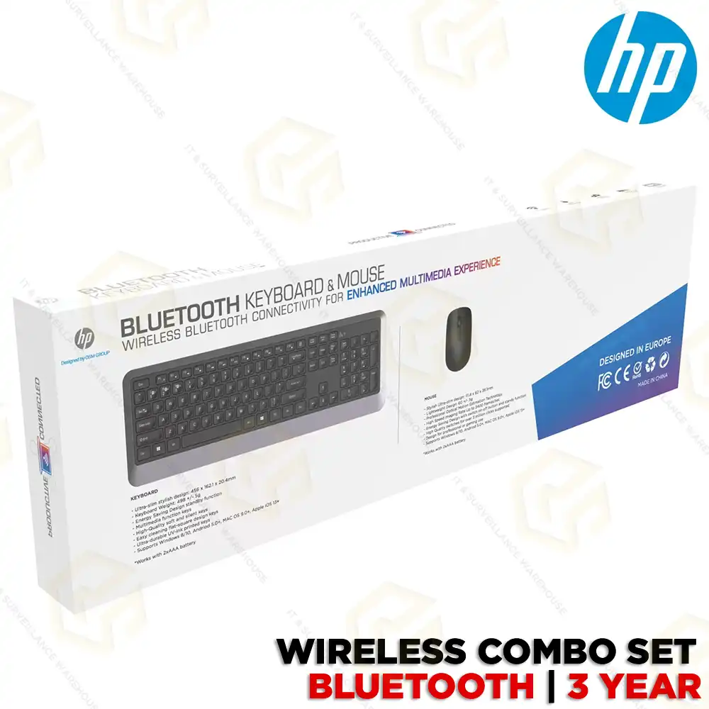 HP BLUETOOTH KEYBOARD COMBO (3YEAR)