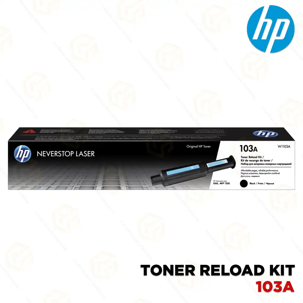 HP NEVERSTOP PRINTER REFILL KIT 103A W1103A