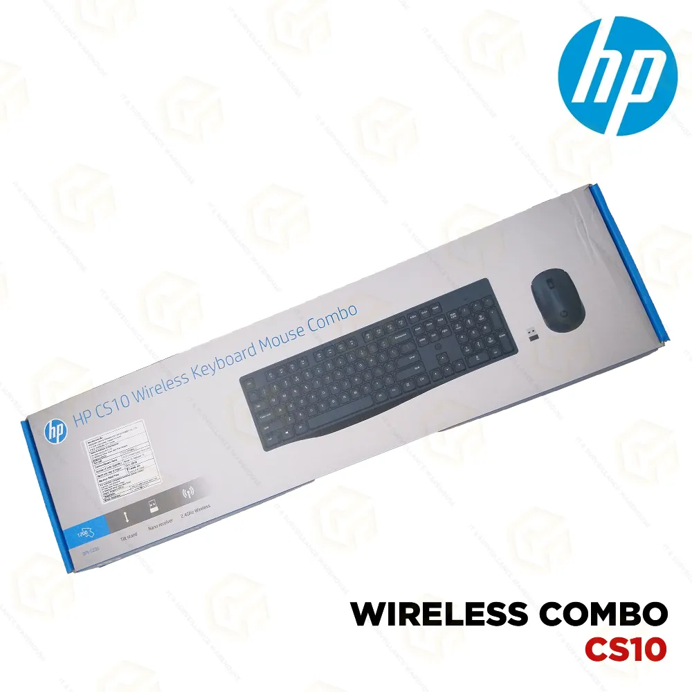 HP WIRELESS KEYBOARD COMBO CS10 (3YEAR)
