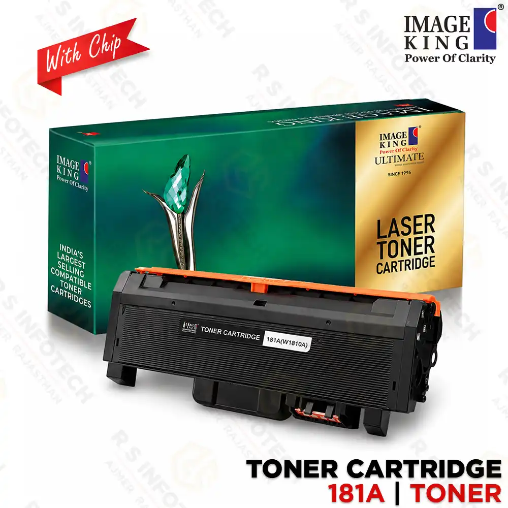 IMAGEKING 181A W1810A BLACK TONER CARTRIDGE WITH CHIP FOR HP PRINTERS