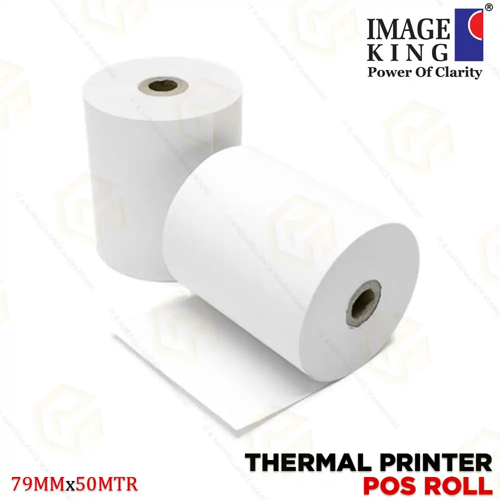 IMAGEKING THERMAL PAPER ROLL (3.11")  79MM*50MTR
