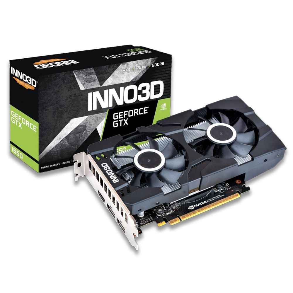 INNO3D GTX 1630 DDR6 4GB TWIN X2 GRAPHIC CARD