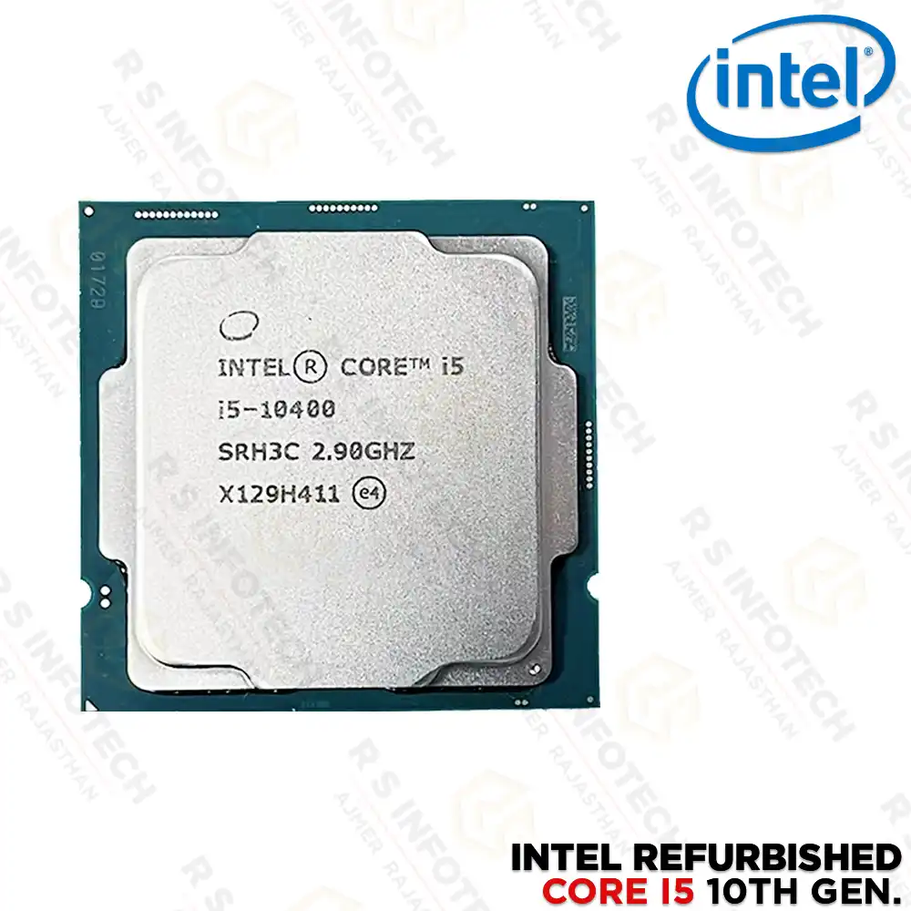 INTEL CORE i5-10400 10TH GEN REFURBISHED CPU (OEM W/O FAN)