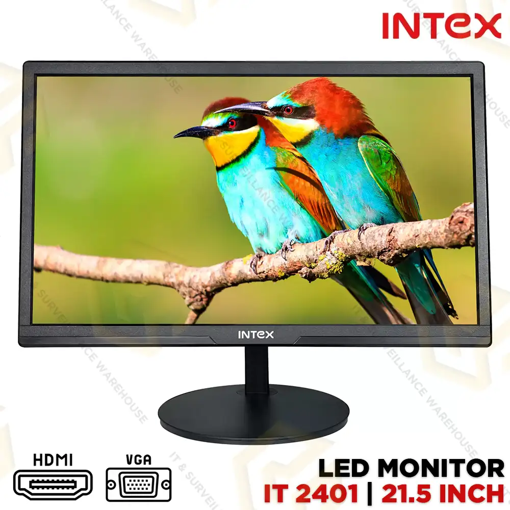 INTEX LED MONITOR 22" IT 2401 VGA&HDMI (1YEAR)