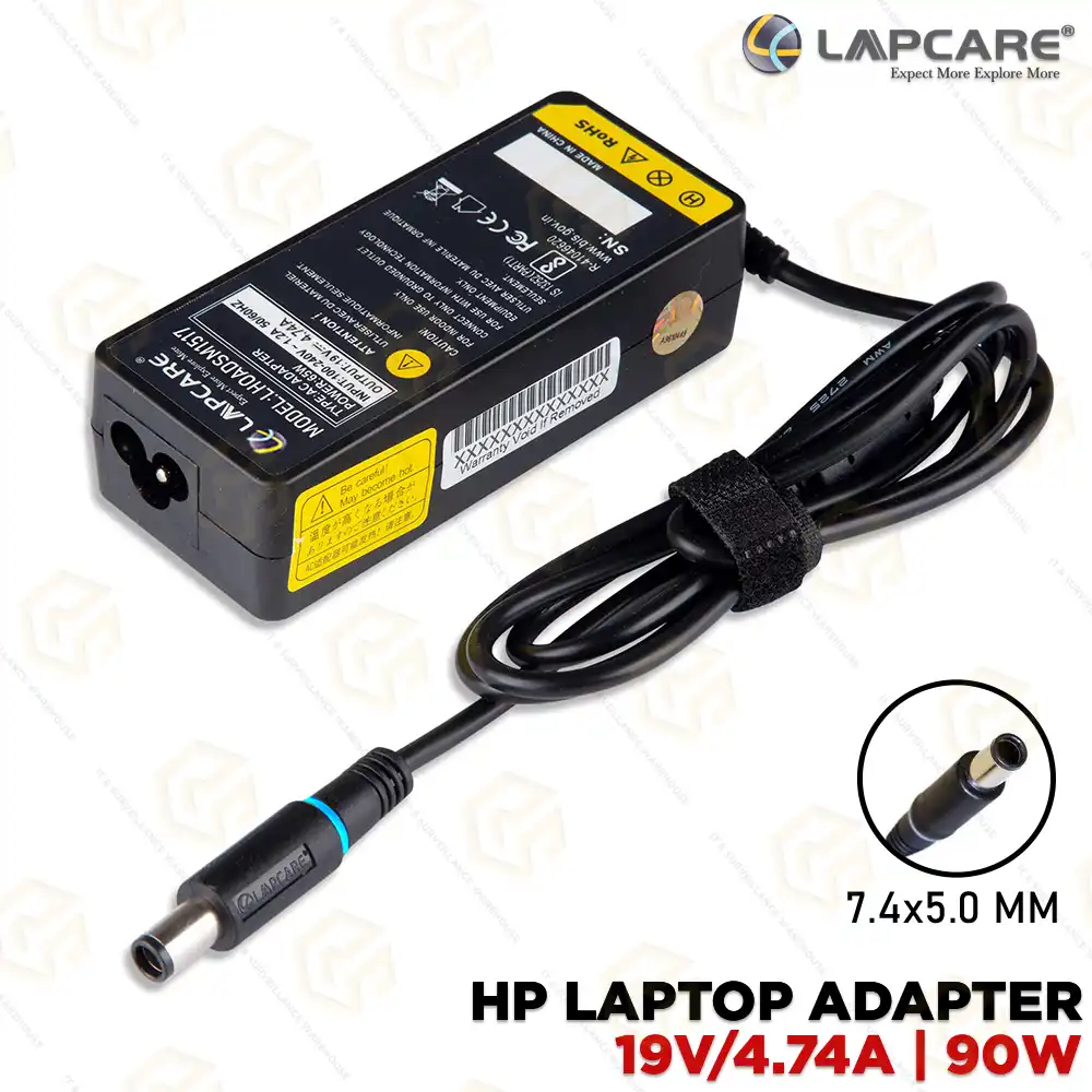LAPCARE 19V/4.74A ADAPTER HP 90W