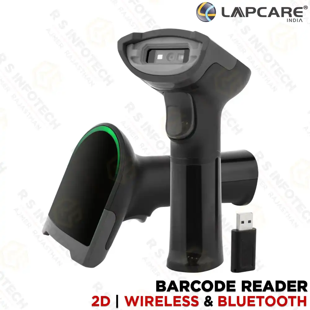 LAPCARE 2D WIRELESS +BLUETOOTH BARCODE SCANNER (LLBS-007)