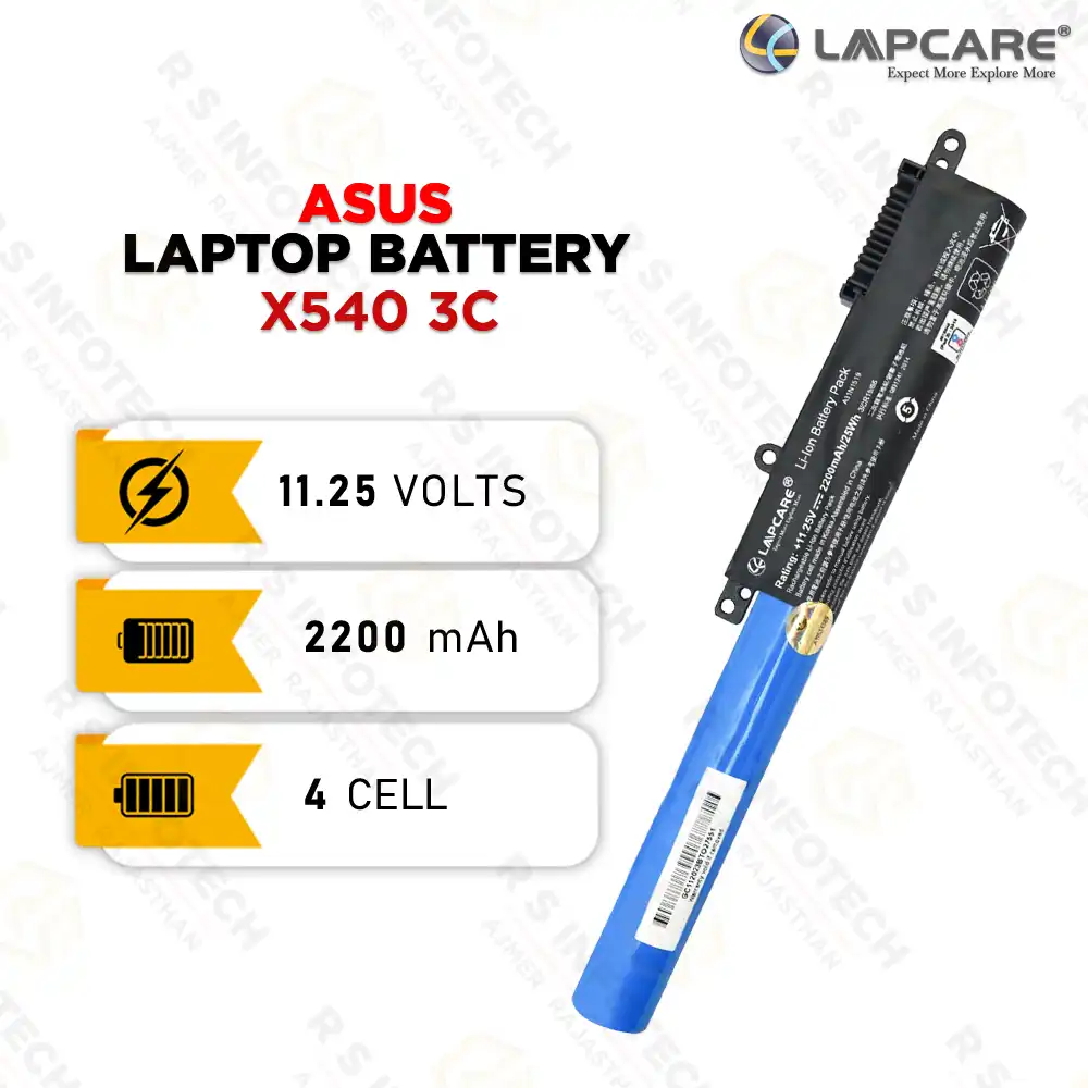 LAPCARE ASUS A31N1519 X540 SERIES BATTERY ( LAOBT3C6483)