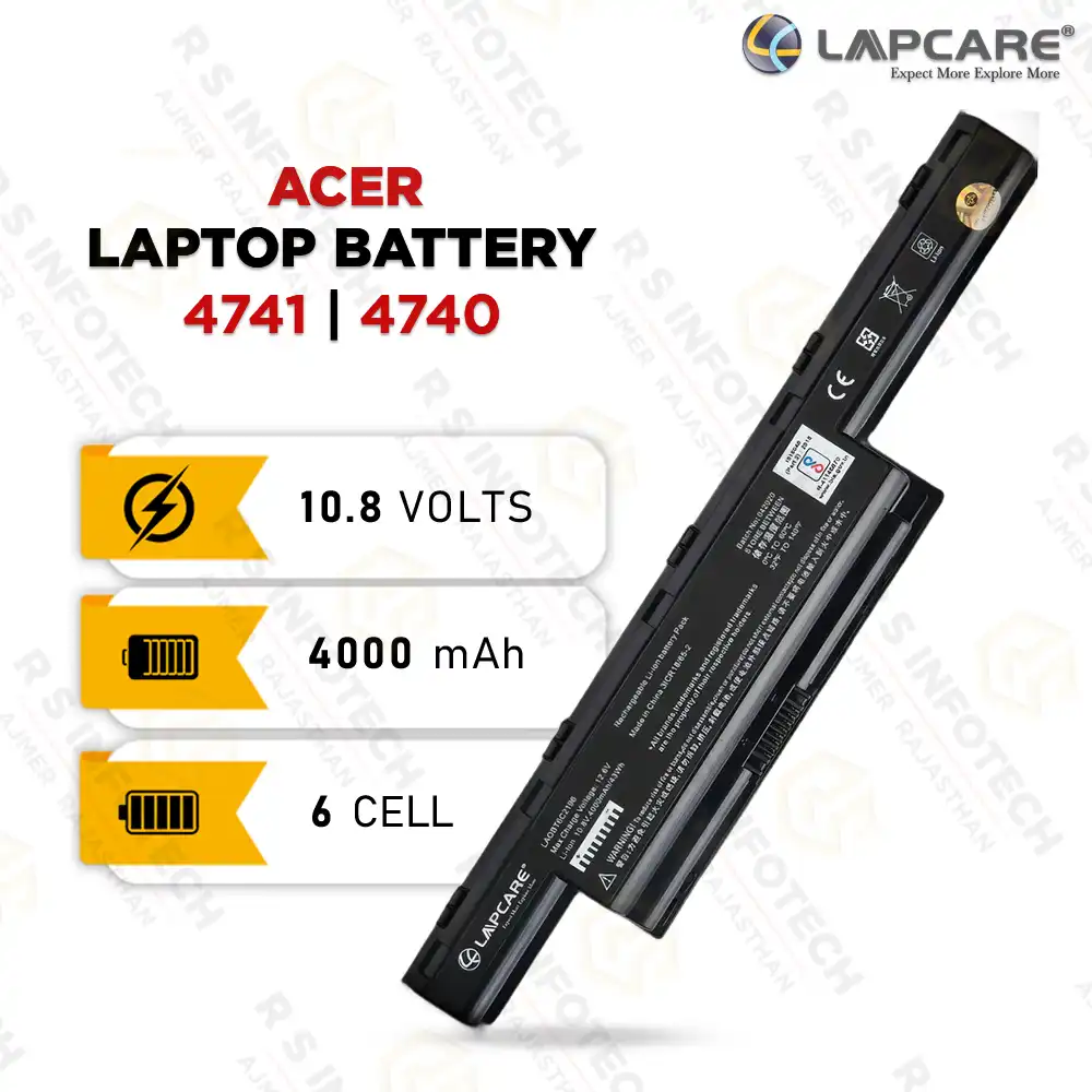 LAPCARE BATTERY ACER AS10D51 | 4741 | 4740 (2196)