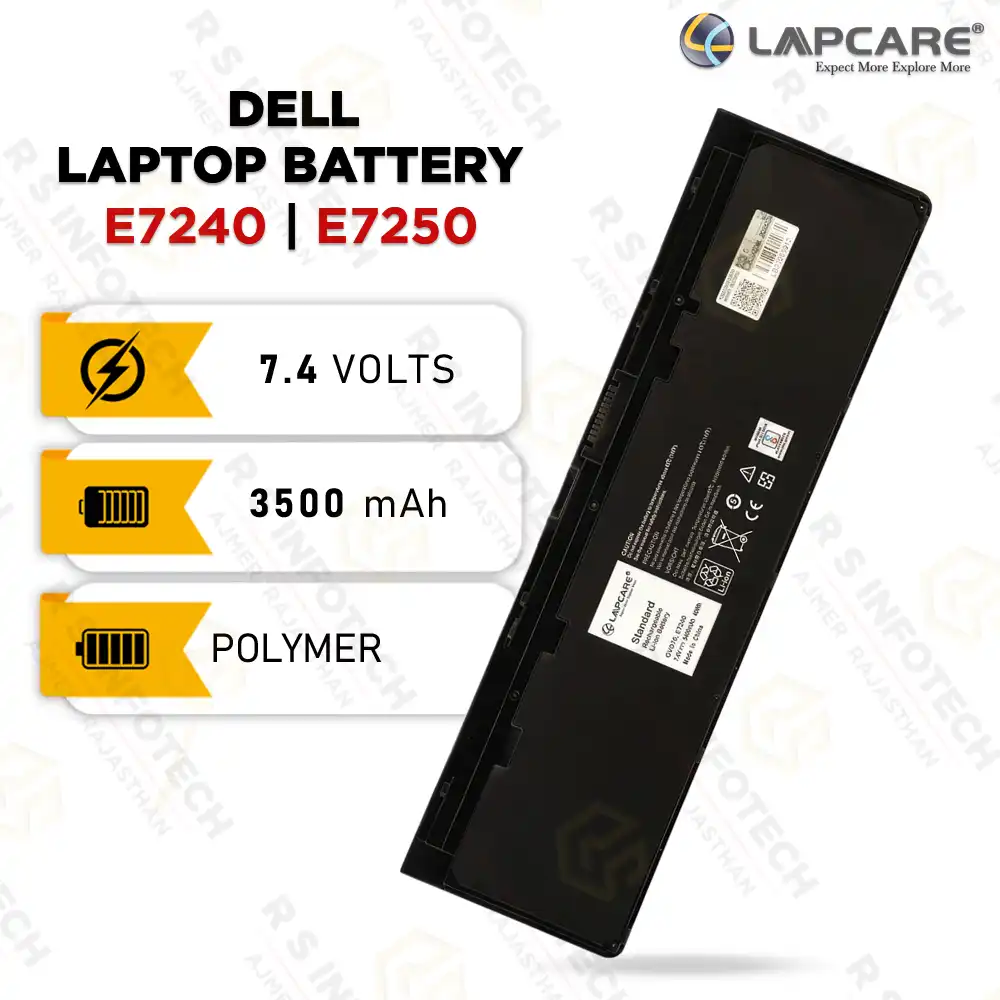 LAPCARE BATTERY FOR DELL LATITUDE E7240  E7250 | LDOBT4C6259