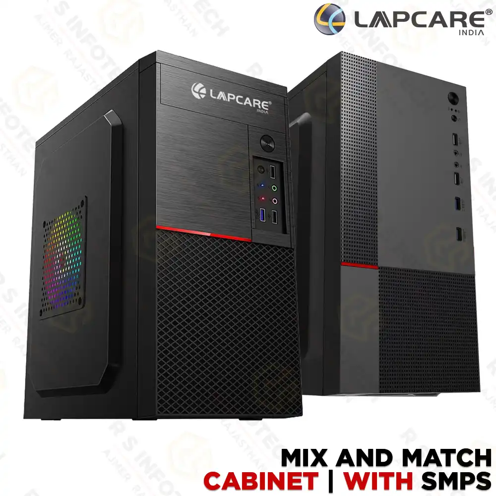 LAPCARE CABINET WITH SMPS MIX & MATCH DESKTOP COMPUTER CABINET