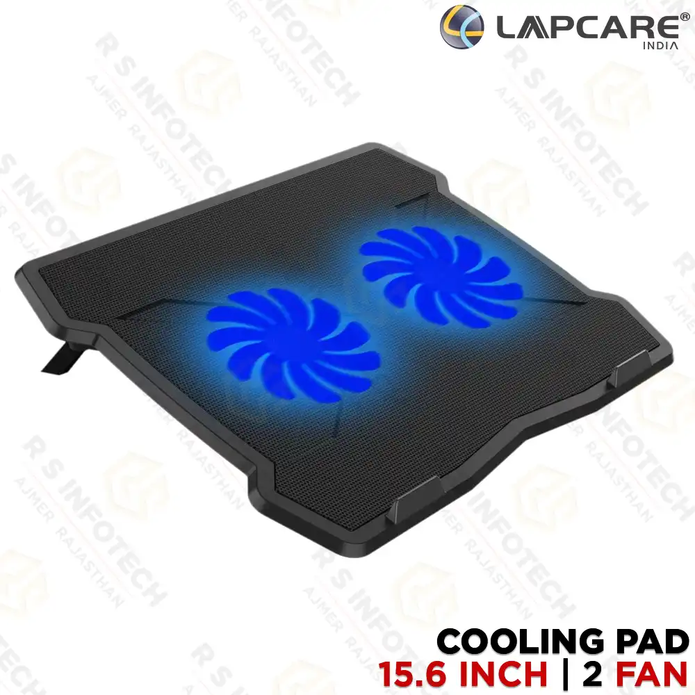 LAPCARE LAPKOOL-2 2 FAN LAPTOP COOLING PAD (LKSTDU7967)