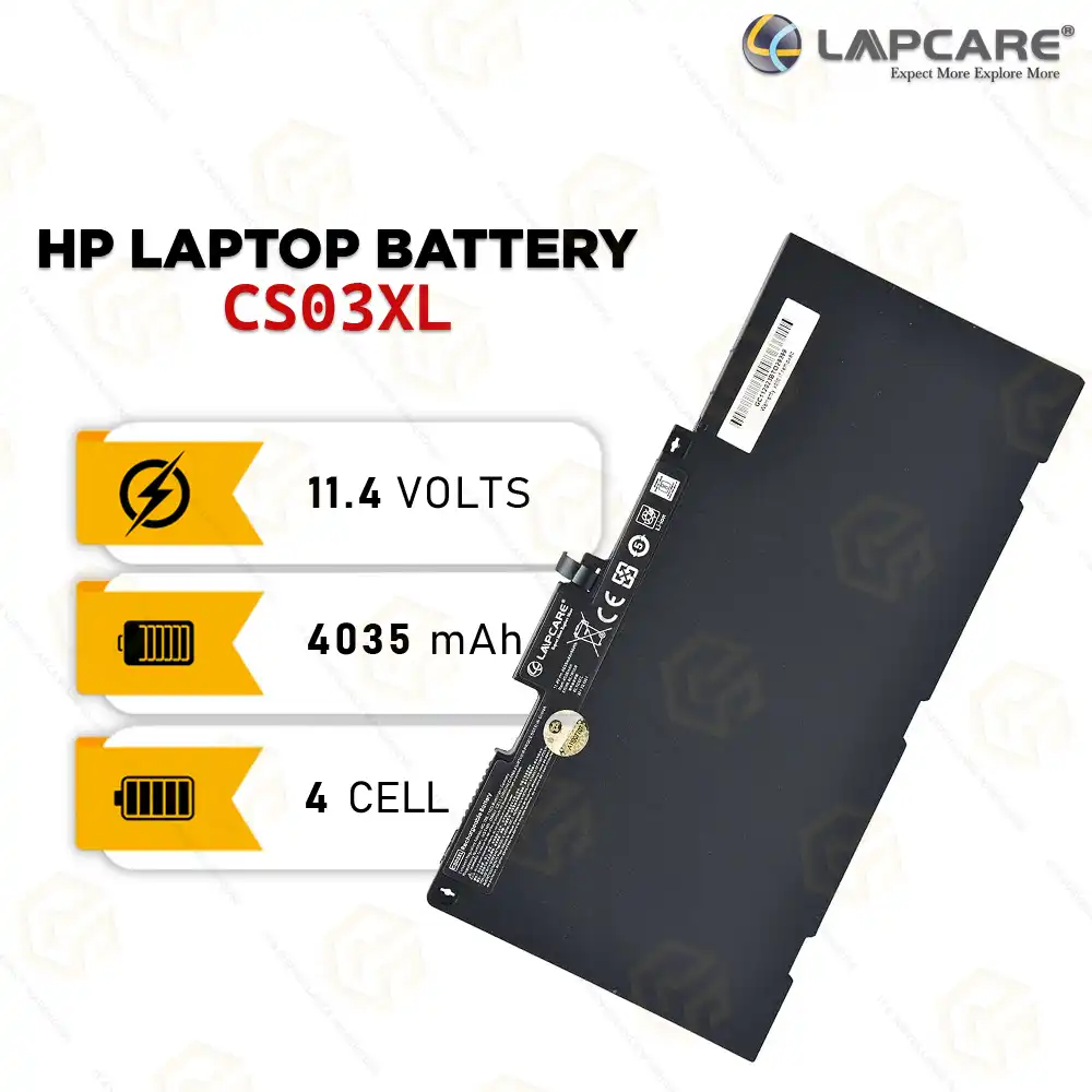 LAPCARE BATTERY HP ELITEBOOK CS03 745 G3/G4, 755 G3/G4, 840 G3|848 G3 | 850 G3| 850 G4 & ZBOOK 15U G3/G4 (6318)