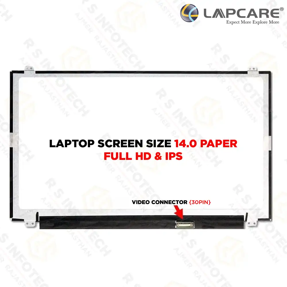 LAPCARE LAPTOP SCREEN 14.0 PAPER 30PIN (FHD+IPS)