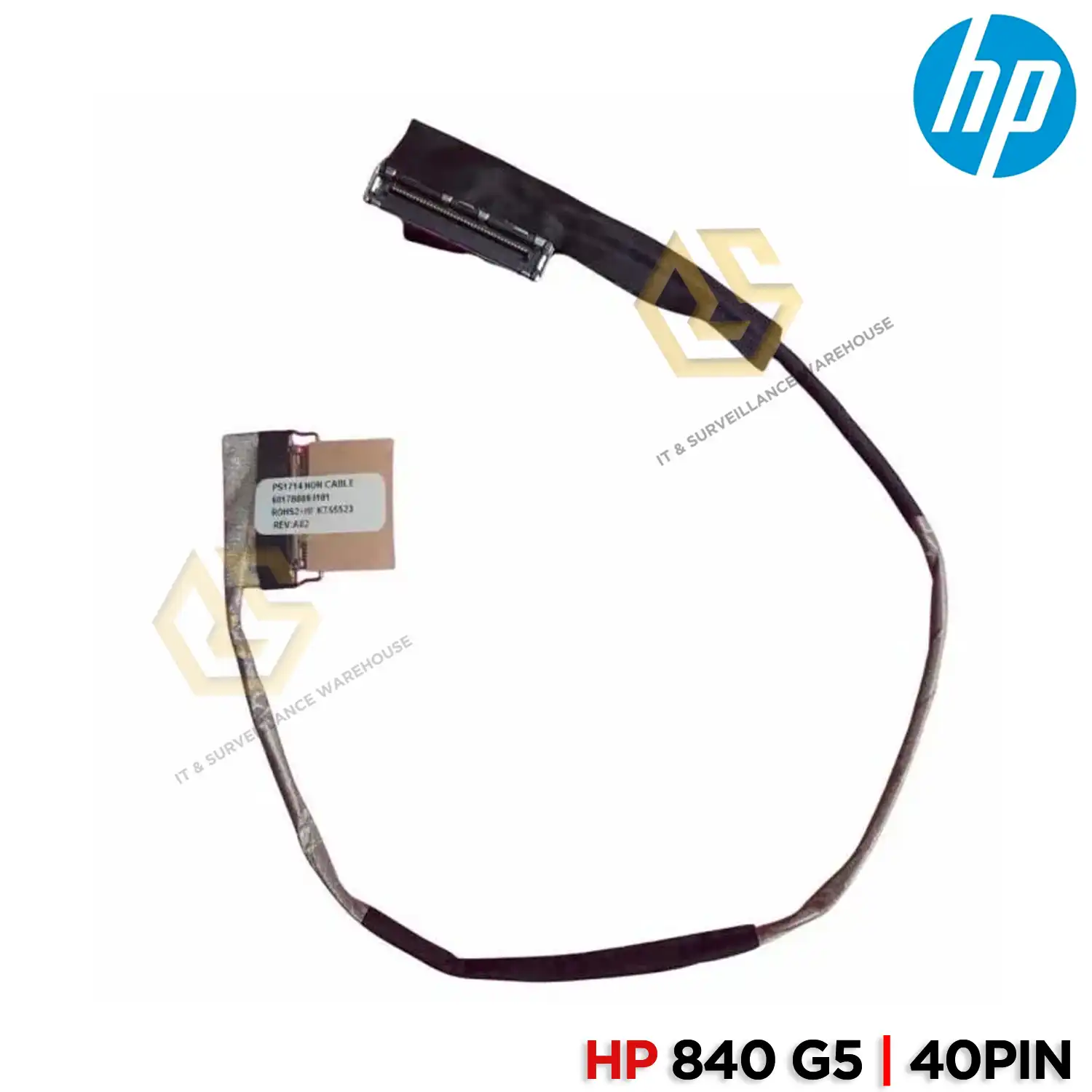 LAPTOP DISPLAY CABLE FOR HP ELITEBOOK 840 G5 | 40-PIN