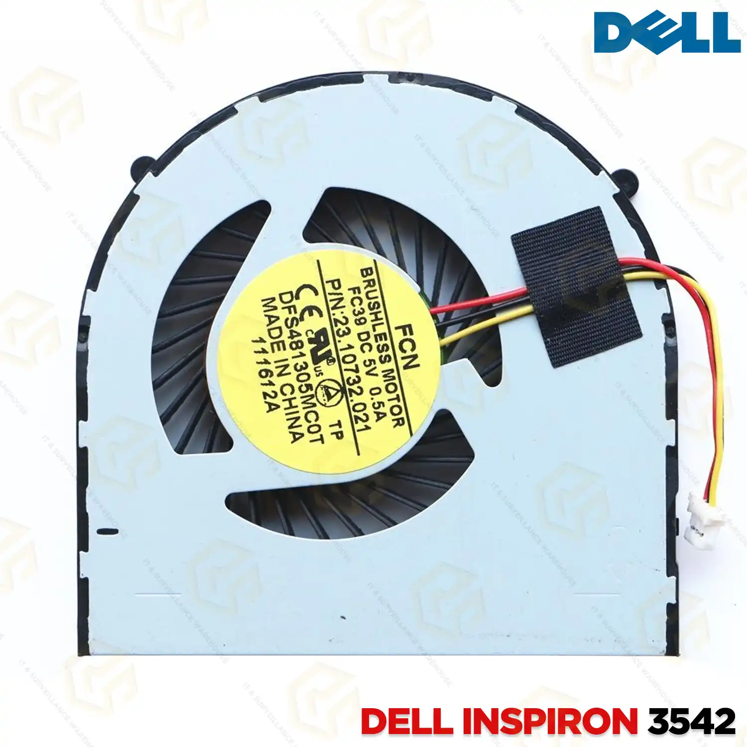 LAPTOP FAN FOR DELL INSPIRON 15 3542