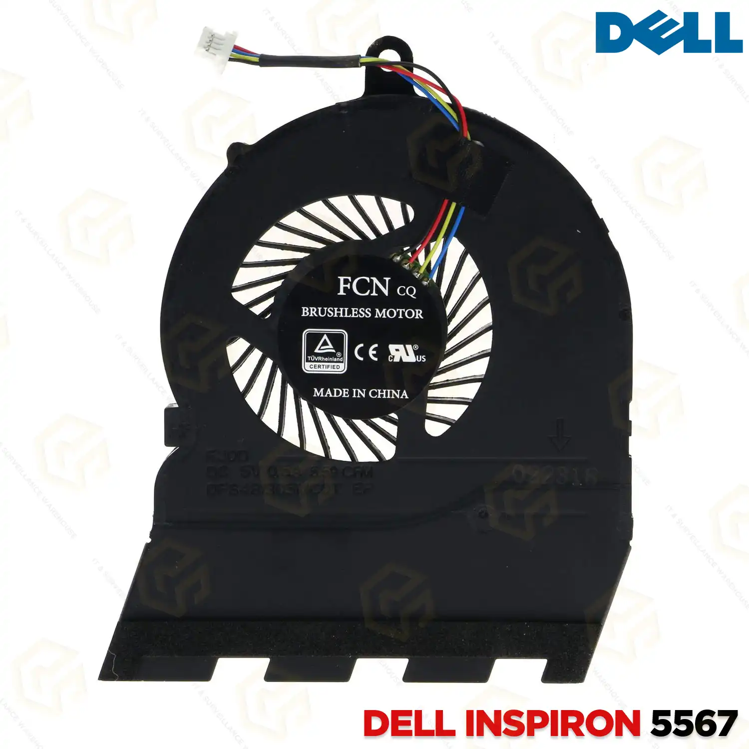 LAPTOP FAN FOR DELL INSPIRON 15-5567 | P66F | 789DY