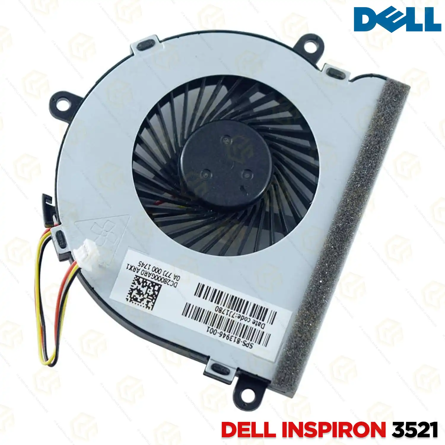 LAPTOP FAN FOR DELL INSPIRON 3521 | 5521 | 15-R