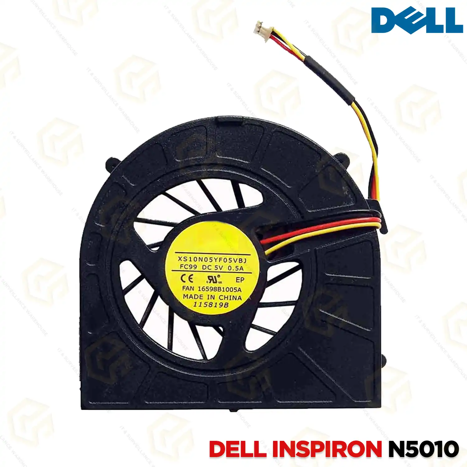 LAPTOP FAN FOR DELL INSPIRON N5010 | 15R-M5010