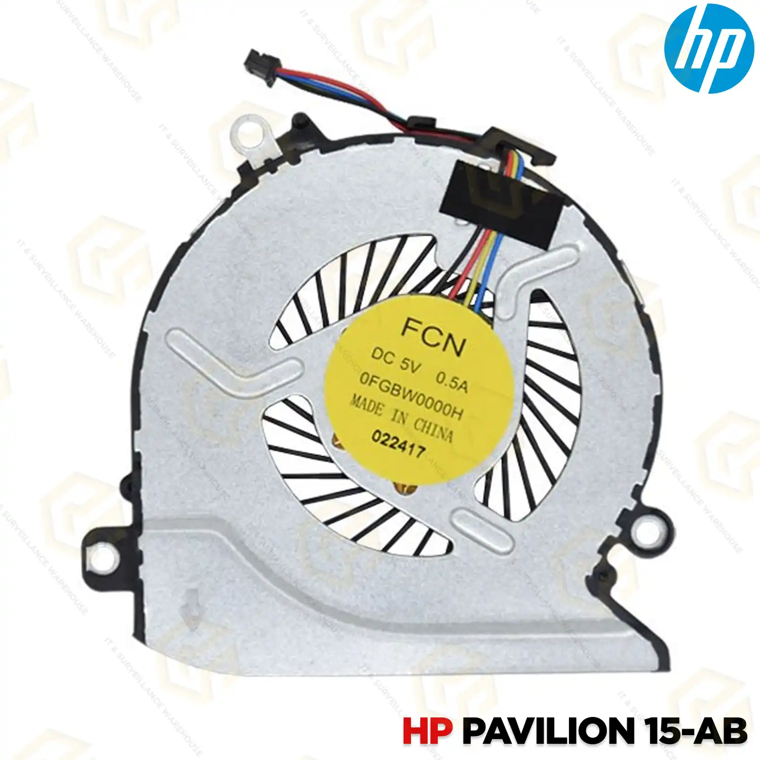 LAPTOP FAN FOR HP PAVILION 15-AB | 15-AN | 15Z-AB