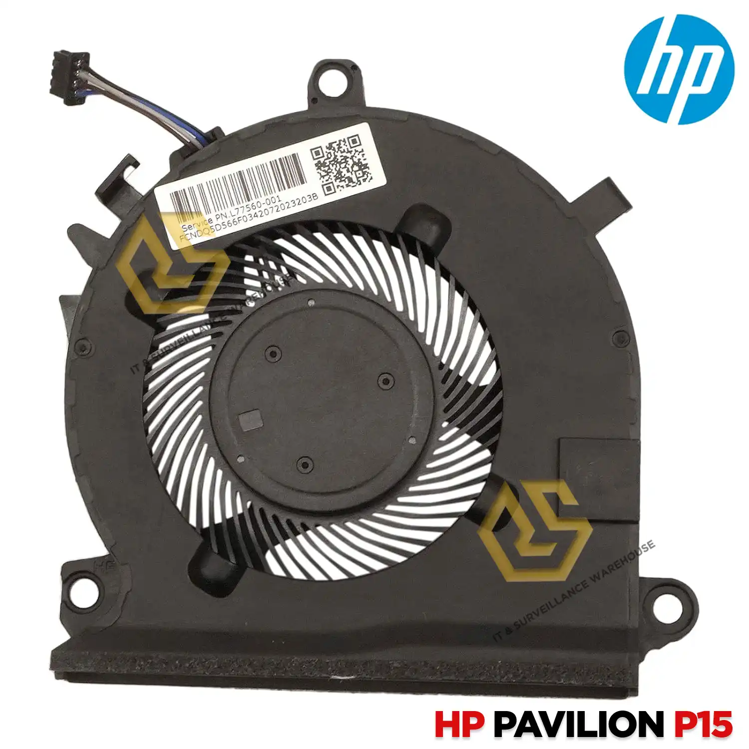 LAPTOP FAN FOR HP PAVILION P15