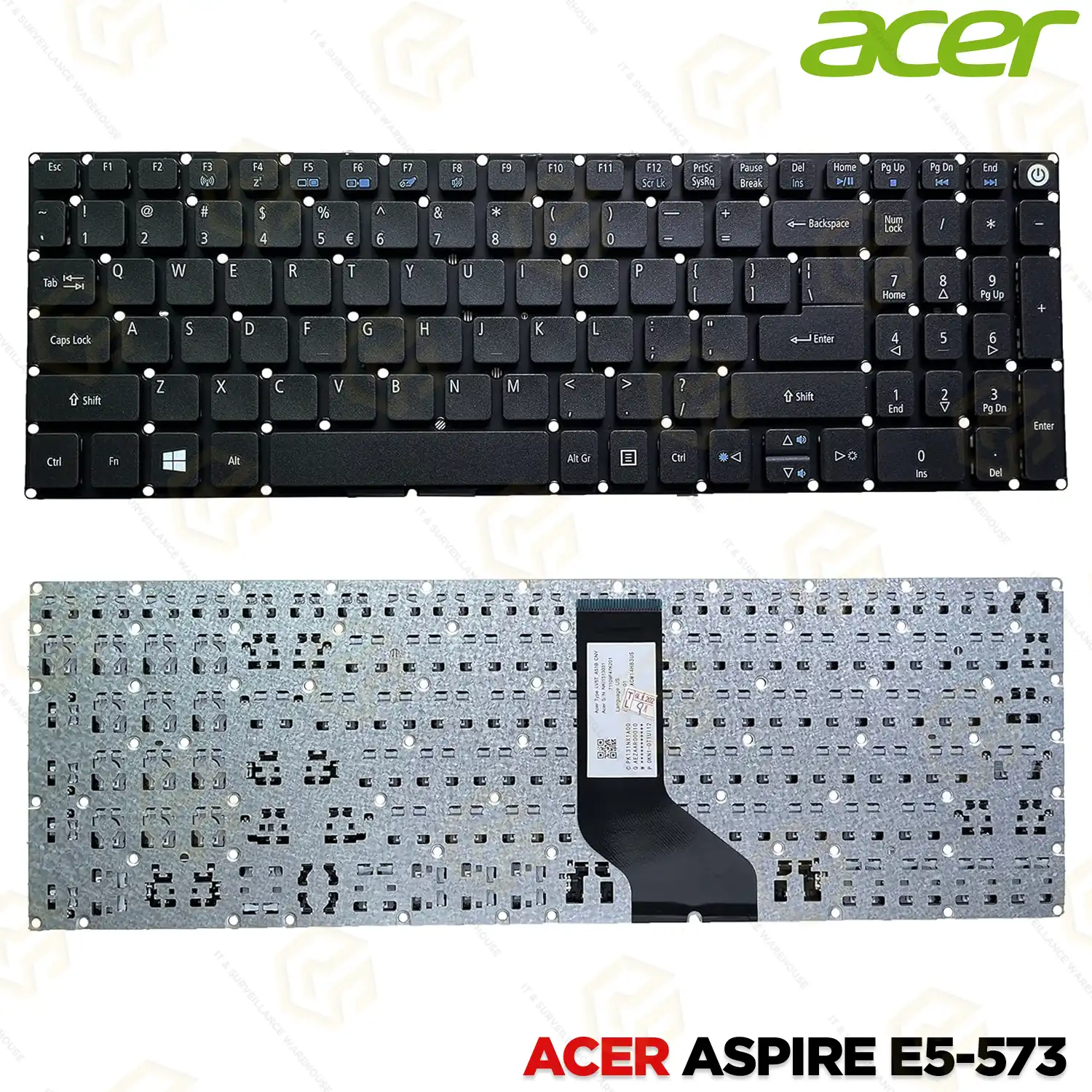 LAPTOP KEYBOARD FOR ACER ASPIRE E5-573