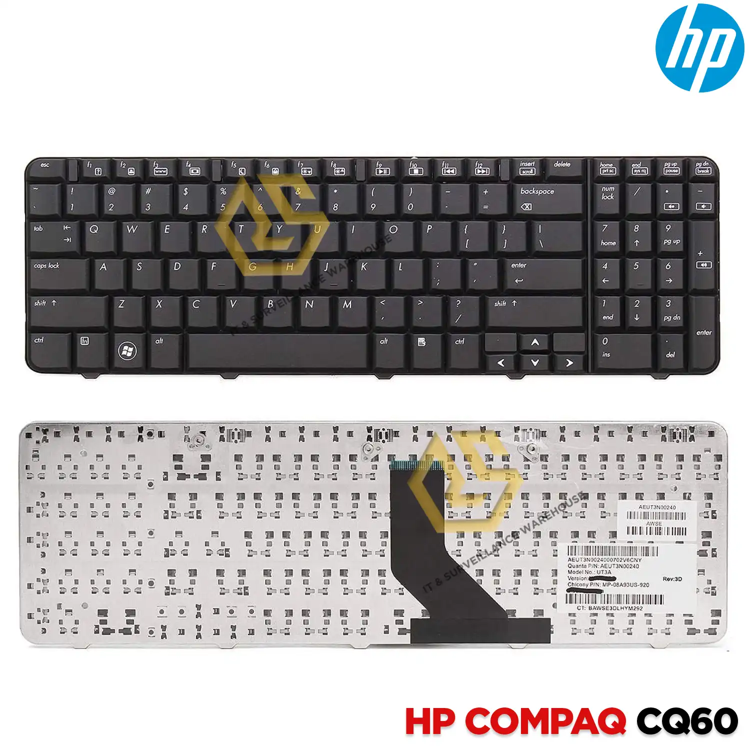 LAPTOP KEYBOARD FOR HP COMPAQ CQ60/G60