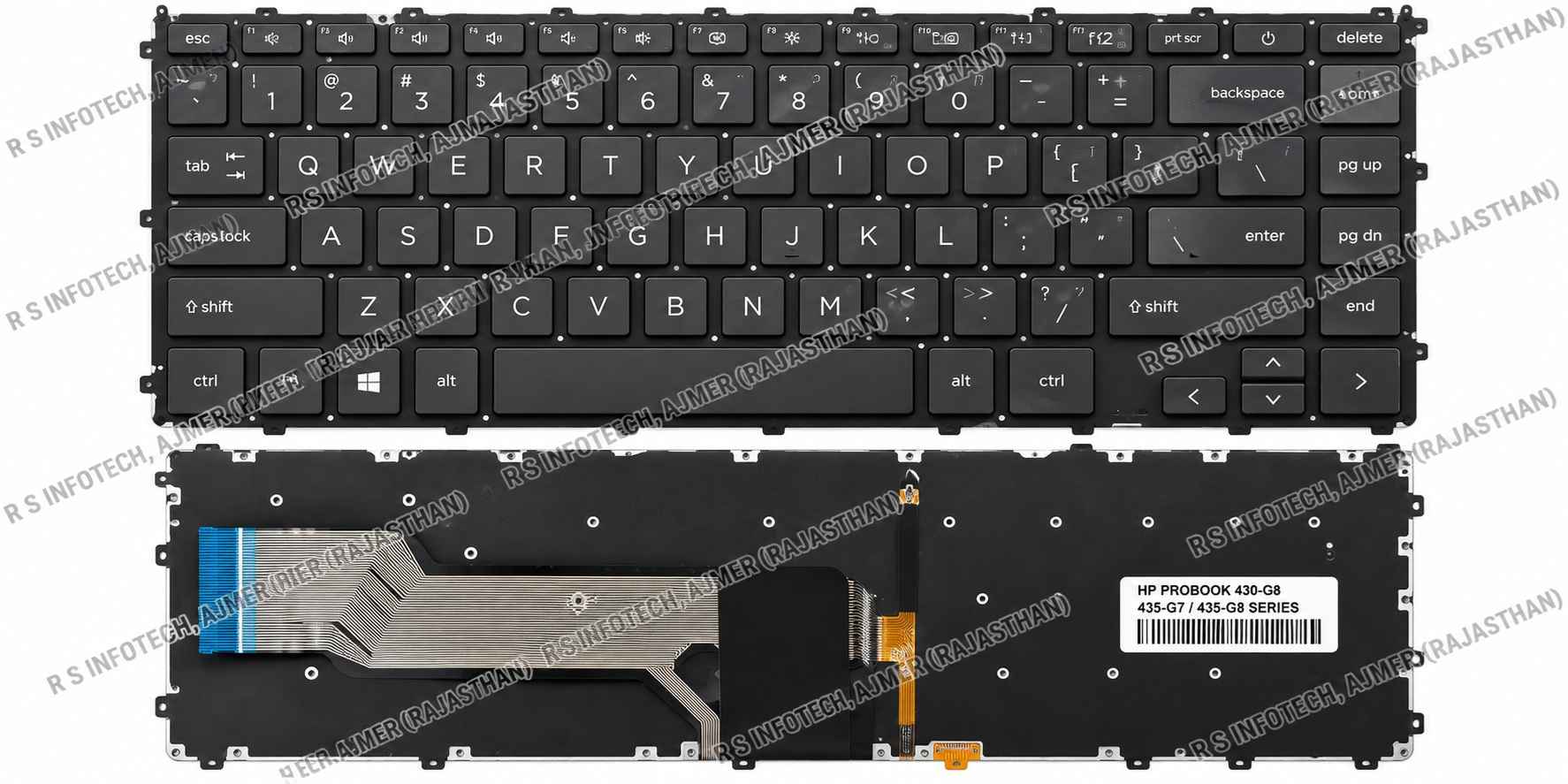LAPTOP KEYBOPARD FOR HP PROBOOK 430-G8 435-G7 435-G8 SERIES