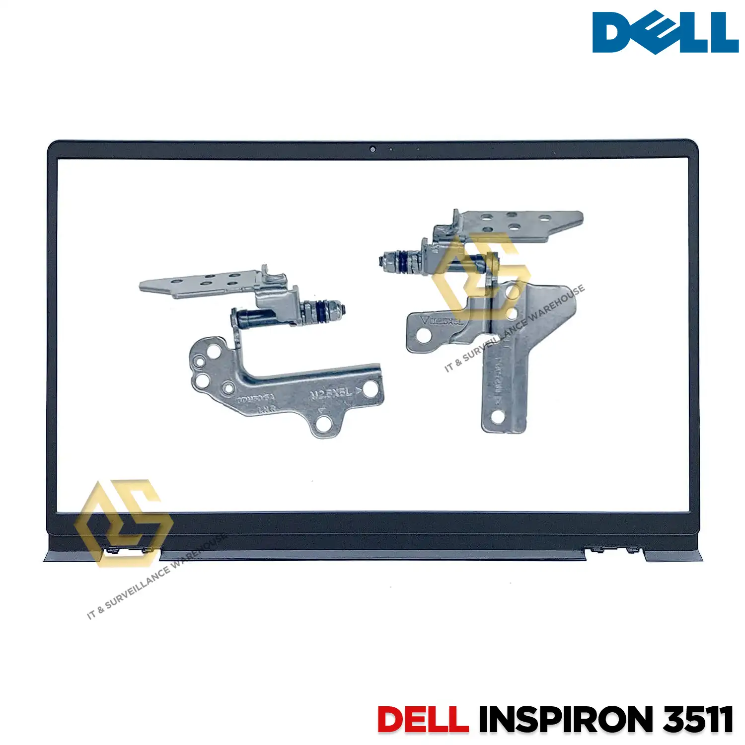LAPTOP PANEL FOR DELL INSPIRON 15 3510 3511 3515 WITH HINGES ABH (SILVER)