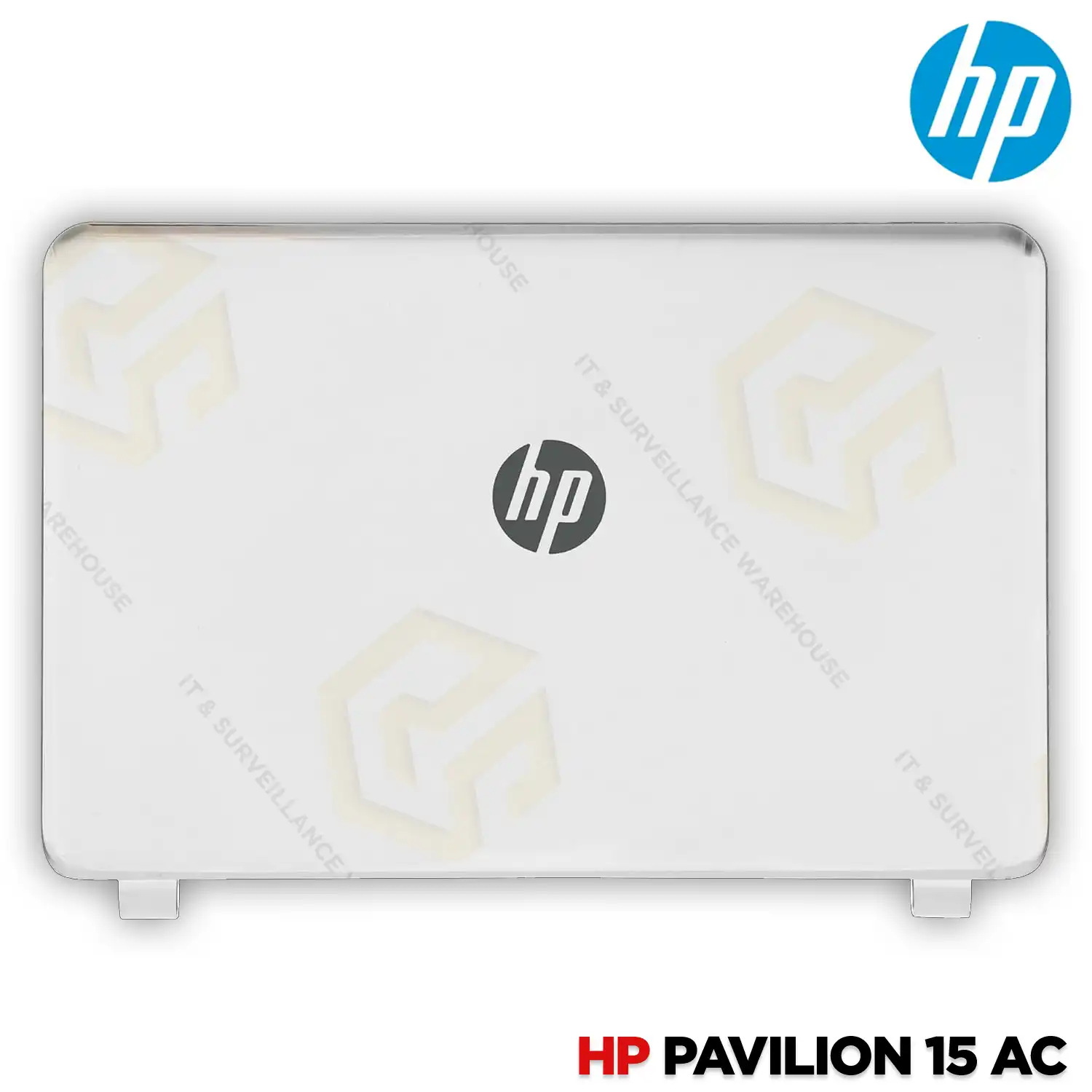 LAPTOP PANEL FOR HP 15-AC 15-AY 15-AF WITH HINGES (SILVER)