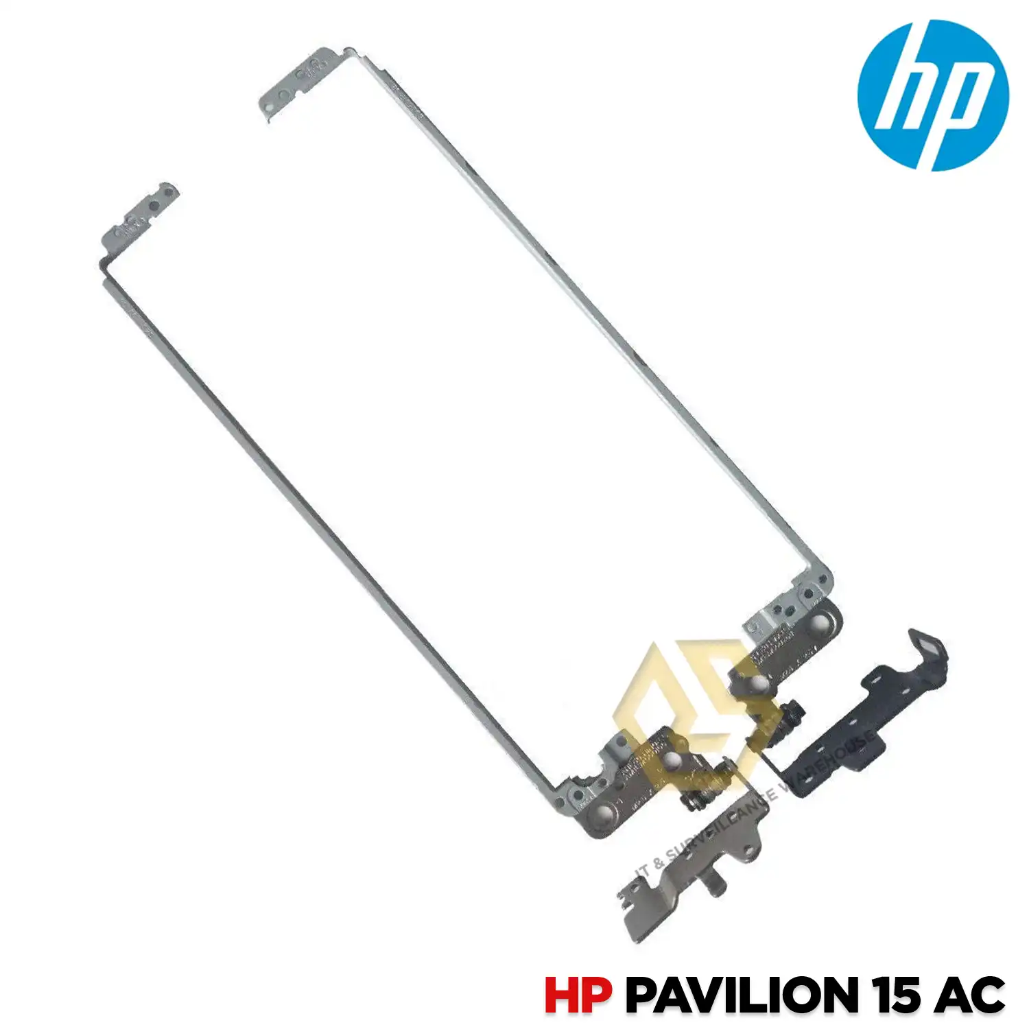 LAPTOP PANEL FOR HP 15-AC 15-AY 15-AF WITH HINGES (SILVER)