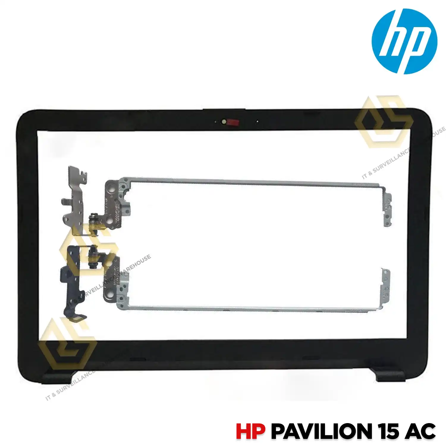 LAPTOP PANEL FOR HP HP PAVILION 15-BS 15-AF 15-AC 15-AY WITH HINGES (BLACK)