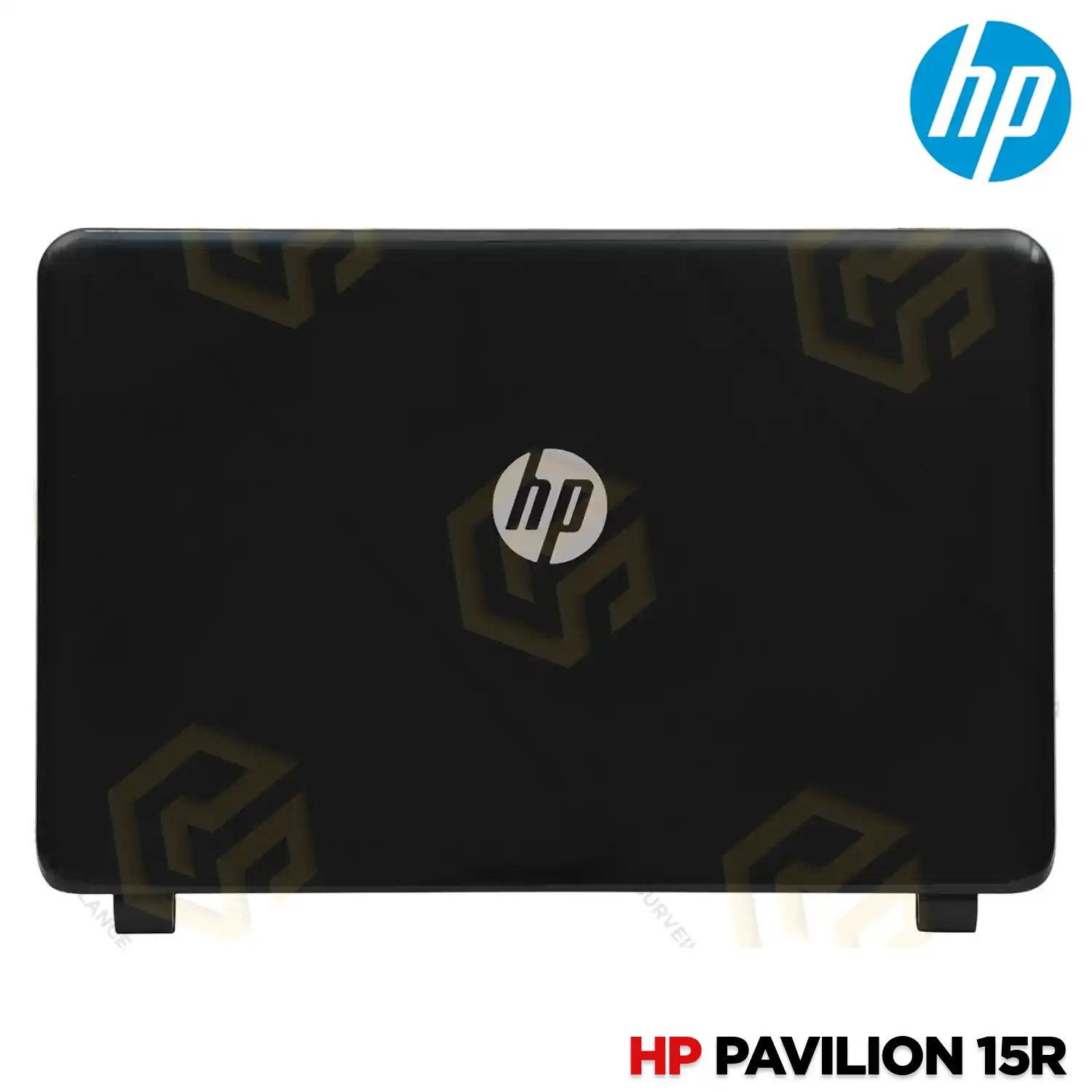 LAPTOP PANEL FOR HP PAVILION 15-DA 15-DB 15-DY 15-DR 15T-DA WITH HINGES (BLACK)