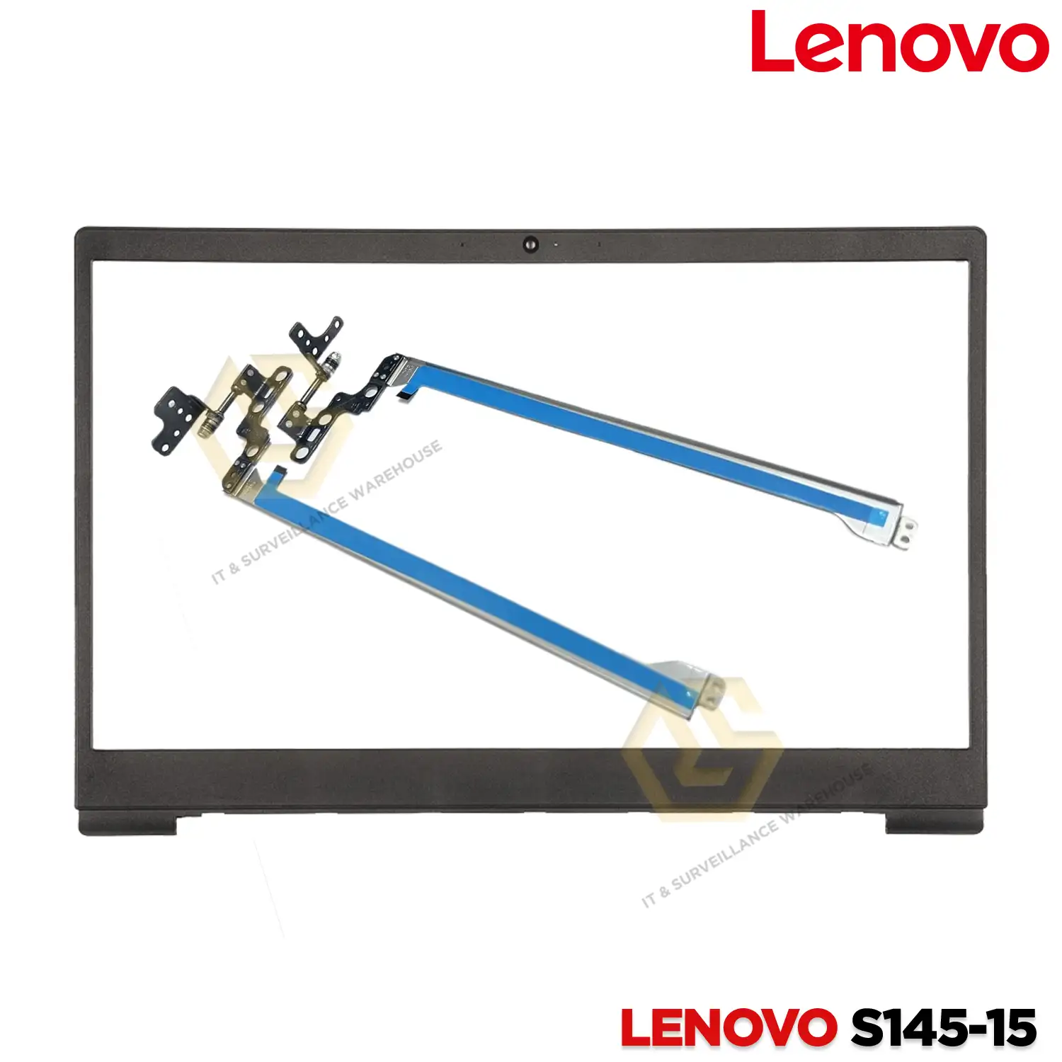 LAPTOP PANEL FOR LENOVO IDEAPAD S145-15 AST S145-15IIL WITH HINGES (SILVER)
