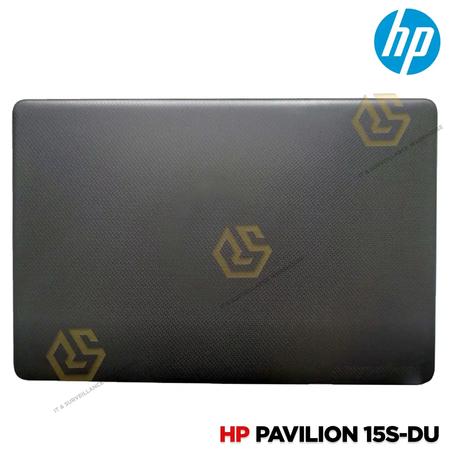 LAPTOP PANEL HP 15S-DU 15S-DR 15S-DY 15-DW WITH HINGES (BLACK)