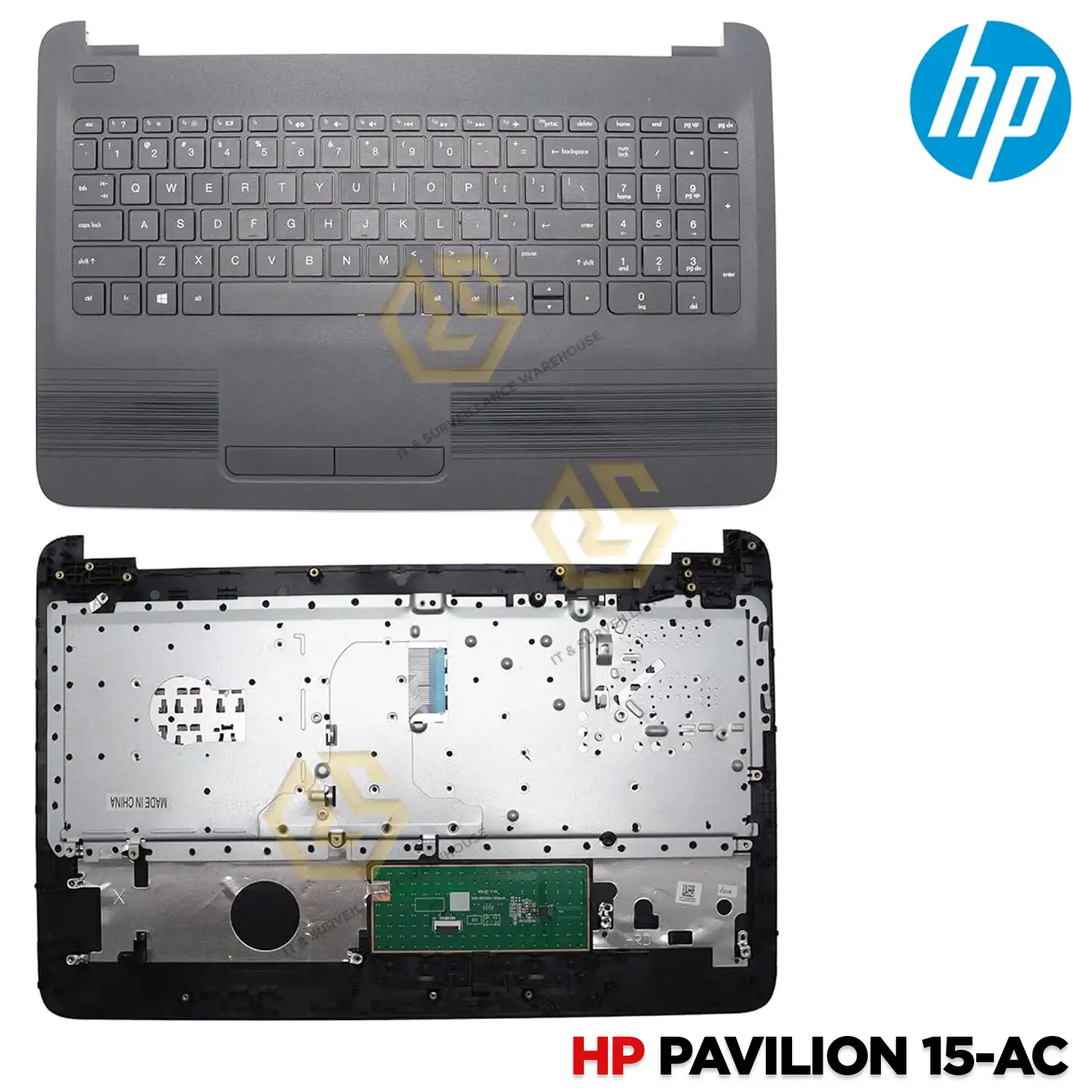 LAPTOP TOUCHPAD FOR HP 15-AY 15-AC 15-AF (WITH KEYBOARD)