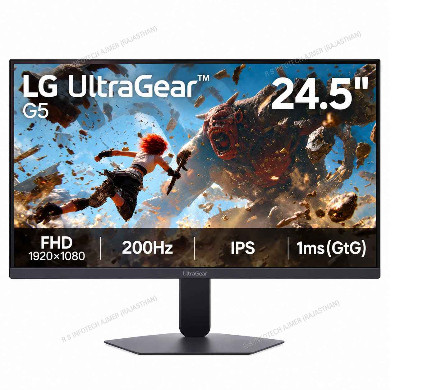 LG ULTRAGEAR 25G523B 24.5" 144HZ FHD IPS GAMING MONITOR