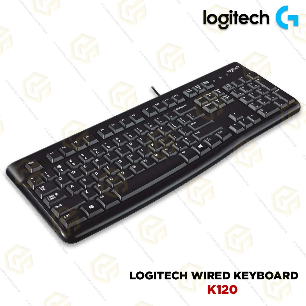 LOGITECH USB KEYBOARD K120 | 3 YEAR