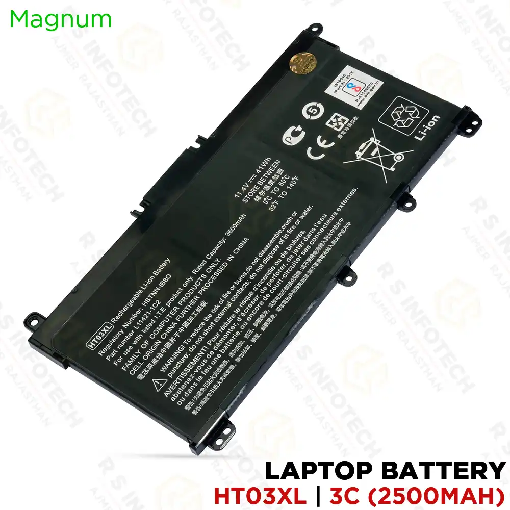 MAGNUM BATTERY HP PAVILION HT03XL 3C (2500MAH)